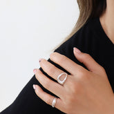 925 Sterling Silver Dome Ring Gift for Women. Gift For Mom. Gift For Girlfriend